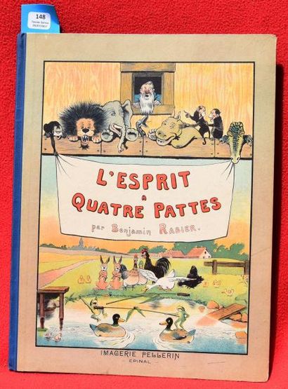 null «L'Esprit à quatre pattes».
Editions Imagerie Pellerin sans date (1905). Un...