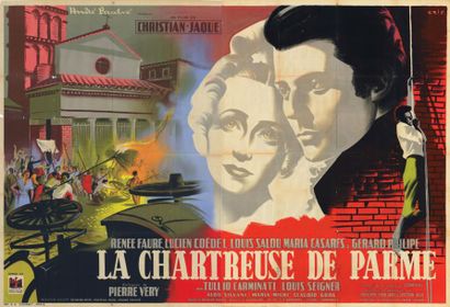 ERIC CHARTREUSE DE PARME (la)
CHRISTIAN-JAQUE - 1947
Affiche pliée en bon état -...
