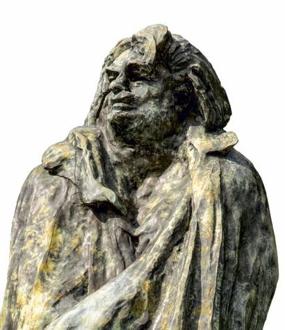 D'après Auguste RODIN Balzac
Bronze patiné vert, fonte à la cire perdue
Signé, daté...