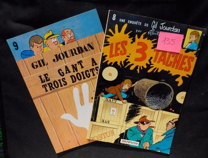 null Ensemble de 14 volumes des éd. Dupuis.
Gil Jourdan 8 et 9 (rééditions) - Gaston...