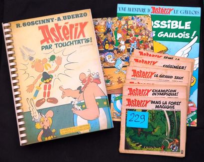 null ASTÉRIX.
Lot composé de 11 albums publicitaires ELF + «Impossible n'est pas...