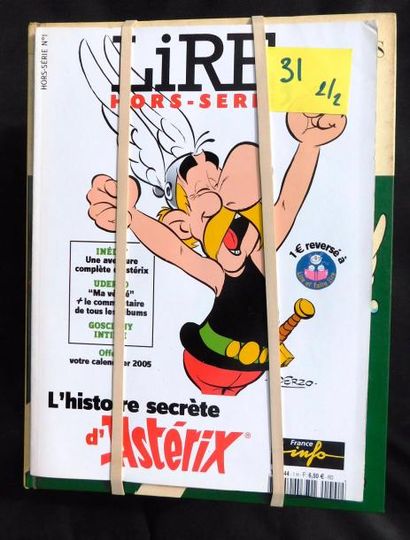 «Astérix». 31 volumes.
De «Le Tour de Gale»...