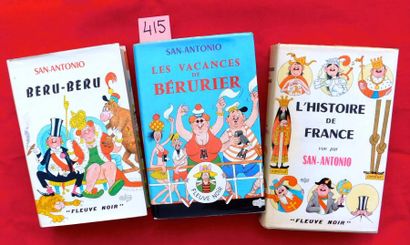 null Trois volumes SAN ANTONIO.
BERU-BERU. 1970 - L'HISTOIRE DE France 1964 - LES...