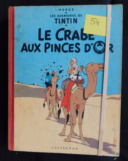 null «TINTIN». 5 volumes.
«L'Affaire Tournesol» 1956, B19 EO - «Les Cigares du Pharaon»...