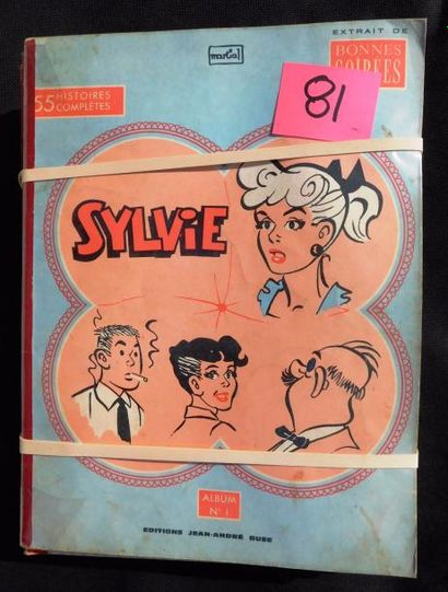 null SYLVIE par Martial. 8 volumes.
Albums 1 à 4 (Bonnes Soirées, éditions J.A. Buse)...