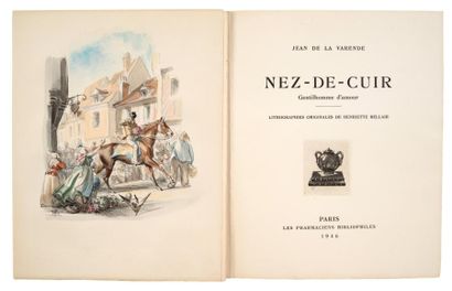 (BELLAIR Henriette) LA VARENDE Jean de Nez-de-cuir. Société des pharmaciens bibliophiles...