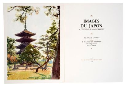 (BRENET Albert) LA VARENDE Jean de Images du Japon: au soleil levant. A Conchery...