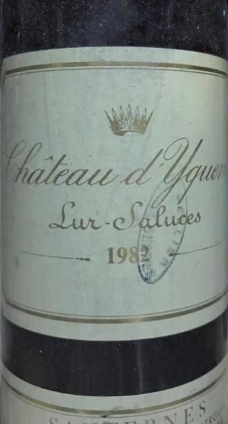  Bordeaux - Sauternes 1 bouteille Château Yquem 1982
