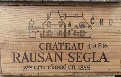  Bordeaux - Margaux 12 bouteilles - Château Rausan-Ségla 1985 (CBO)