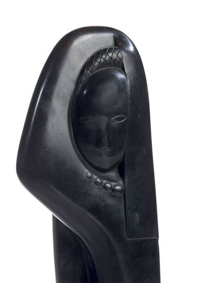 Jean LAMBERT-RUCKI (1888-1967) # La prière ou Femme agenouillée
Épreuve en bronze...