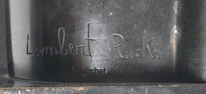 Jean LAMBERT-RUCKI (1888-1967) # La prière ou Femme agenouillée
Épreuve en bronze...