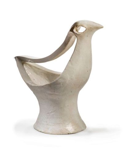 Guidette CARBONELL (1910-2008) # Oiseau découpe blanc
Exceptionnelle et rare lampe...