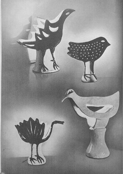 Guidette CARBONELL (1910-2008) # Oiseau découpe blanc
Exceptionnelle et rare lampe...