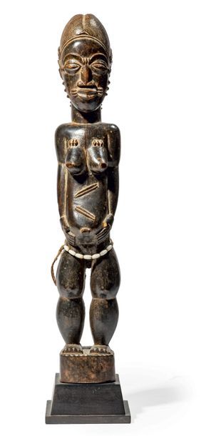 null # Statuette féminine Baoulé (Côte-d'Ivoire)
Statuette féminine classique en...