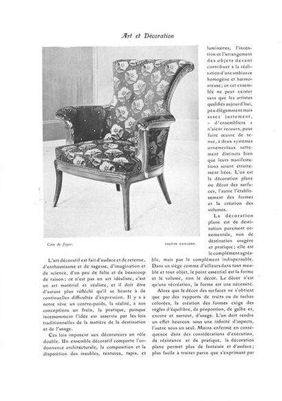 EUGENE GAILLARD (1862-1933) Rare paire de fauteuils en acajou teinté à dossiers droits...