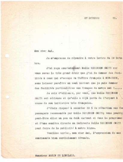 null Nombreuses notes et courriers du mois d'octobre 1936 adressés à Mr Cangardel,...