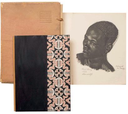IACOVLEEF Alexandre Dessins et peintures d'Afrique. Jules Meynial Libraire Paris...