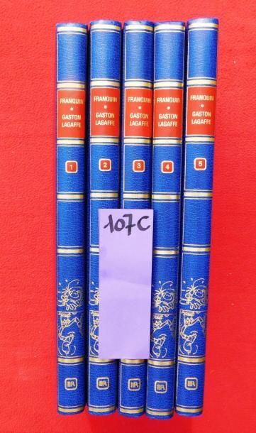 FRANQUIN Editions Rombaldi.
GASTON LAGAFFE, volumes 1 à 5. Rombaldi 1984/85. On joint...