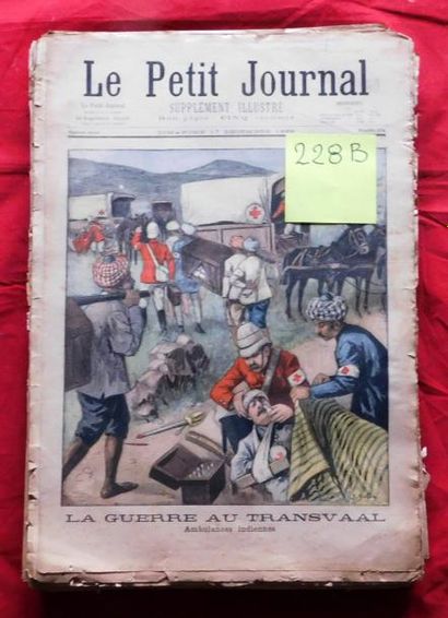 null LE PETIT JOURNAL.
Lot de plus de 50 n° du «Supplément illustré au Petit Journal»....