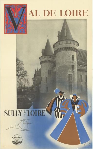 Val de Loire Sully sur loire
Affiche française en bon état, 62x100cm