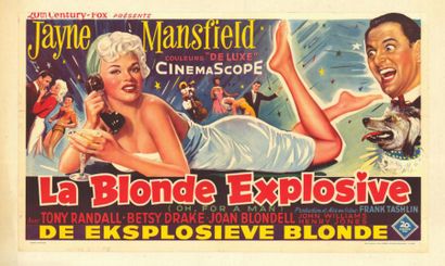 BLONDE EXPLOSIVE (la) - 1957 Film réalisé par Frank TASHLIN avec MANSFIELD Jayne...