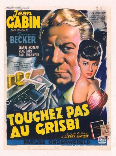 TOUCHEZ PAS AU GRISBI - 1954 Film réalisé par Jacques BECKER avec MOREAU Jeanne et...