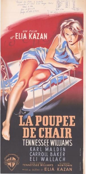 POUPEE DE CHAIR (la) - 1956 Film réalisé par Elia KAZAN avec MALDEN Karl et BAKER...