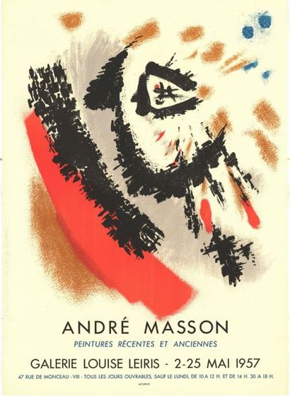André MASSON - 1957