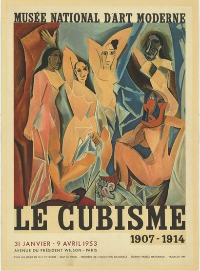 Pablo PICASSO - 1953 Le Cubisme 1907 -1914 - Musée d'Art Moderne. Lithographie, Imprimerie...