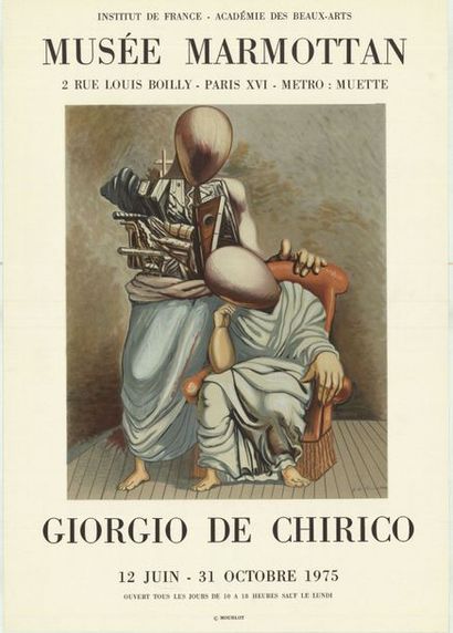 Giorgio DE CHIRICO - 1975