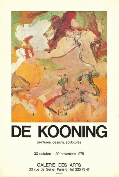 Willem DE KOONING - 1975