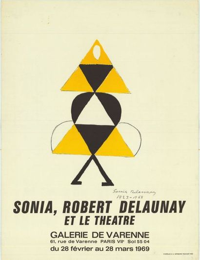 Sonia DELAUNAY - 1969