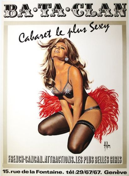 ASLAN Bataclan Cabaret le plus sexy - Genève Saint-Martin Asnières Aff. E. B.E. B...