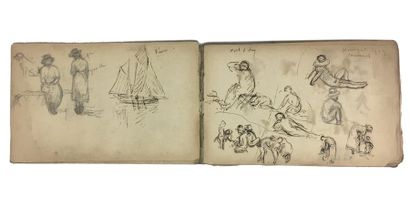 null Jules-Cyrille Cavé (1859-c.1940)

Six carnets de dessins

l’un annoté sur la...