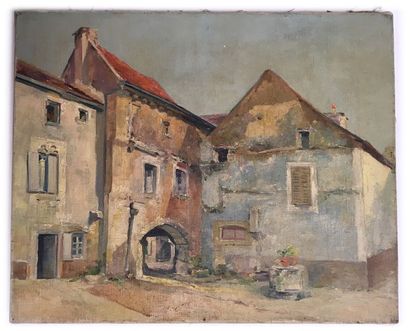 null Émile AURECHE (XIX-XX)

Paysage de village

Huile sur toile

33 x 40,5 cm