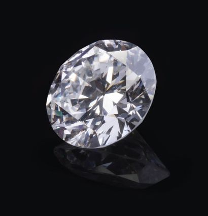  Bague solitaire en platine (950°/00) sertie de deux diamants taillés en baguette...