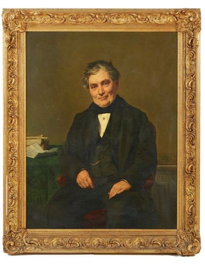 Paul JOURDY (1805-1856) Portrait d'Amélie DUCROQ
Portrait de Jean Honoré DALENCOURT
Huiles...