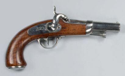 null Pistolet à percussion de gendarmerie modèle 1836
Canon rond, à pans au tonnerre,...