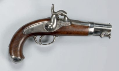 null Pistolet de cavalerie type gendarmerie à percussion (belge)
Canon rond à pans...