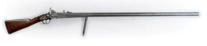null Fusil de rempart modèle 1831
Canon rond à méplats au tonnerre poinçonné et daté...