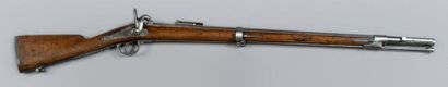 null Carabine de chasseur à percussion modèle 1846 T
Canon rond avec hausse à pans...