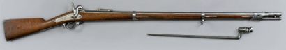 null Fusil d'infanterie à percussion modèle 1853 T
Canon rond à pans au tonnerre...