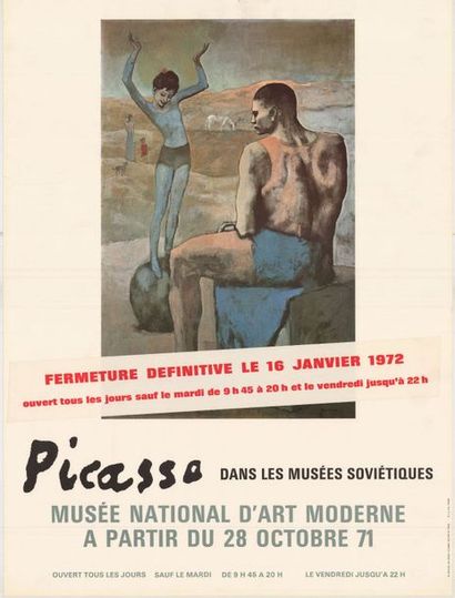 Pablo PICASSO - 1971 - 2 exemplaires 2 exemplaires dont un avec bandeau. Picasso...