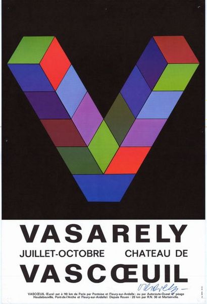 Victor VASARELY - 1971 - Signée