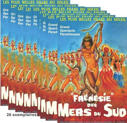 OKLEY - FRENESIE DES MERS DU SUD - 20 affiches