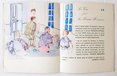 Raoul DUFY - MON DOCTEUR LE VIN - 1935 Imrimerie Draeger - 19 lithographies par Dufy...