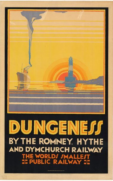 N. CRAMER - DUNGENESS By the Romney, Hythe and Dymchurch railway the world smallest...