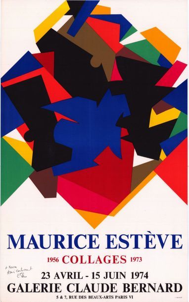 Maurice ESTEVE - 1973 - 4 exemplaires