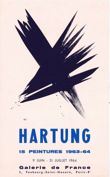 Hans HARTUNG - 1964