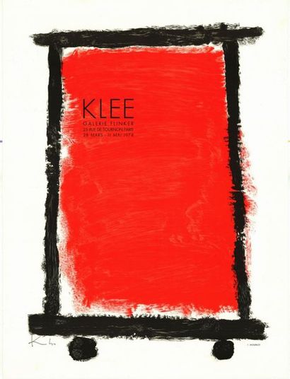 Paul KLEE - 1974 - 4 exemplaires
